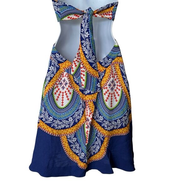 FARM Rio Multicolor Halter Mini Dress - Picture 8 of 14